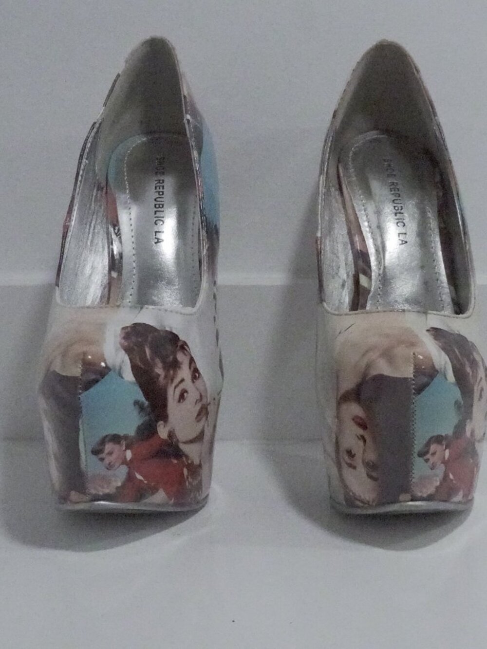 comic colored heels - Picture 2 of 4